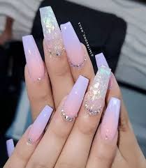Trendy Summer Nails Art Deѕignѕ Ideaѕ To Look Charming Page 14 With Images Best Acrylic Nails Ombre Acrylic Nails Pretty Acrylic Nails