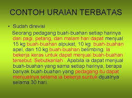 20 contoh soal uraian essay uts ipa kelas 4 semester 1 sd. Jenis Tes Aris Fajar Pambudi Fik Uny Tes