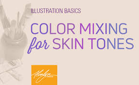 Color Mixing For Skin Tones Alvalyn Creative