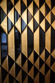 The Showstopper Beveled Glass Mosaic Curved Wall In Black And Gold Mosaic Glass Wardrobe Door Designs Glass