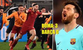 Roma win on away goals. La Roma Golea 3 0 Al Barca Y Lo Elimina De La Champions