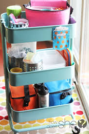 Simplify The Lunch Box Routine With These 5 Great Ideas Ikea Raskog Lunch Packing Station Lunch Box Station