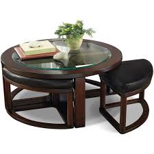 Sierra Coffee Table With Four Ottoman Wedge Stools The Brick Coffee Table With Seating