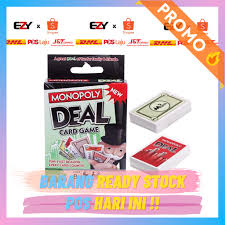 Download daun terup apk android game for free to your android phone. Ezyhome Ready Stock Monopoly Deal Card Game English Version Kad Daun Terup Shopee Malaysia