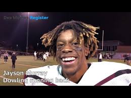 Dowling's Jayson Murray scored three touchdowns in a 31-9 win over Valley