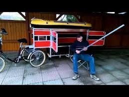 Skowimog1 Fahrradanhanger Bike Wohnwagen Gespann Youtube Bicycle Safety Bicycle Camping Bicycle