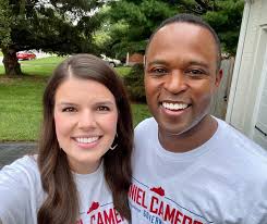 Who is Daniel Cameron's ex-wife Elizabeth?