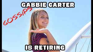 Gabbie carter retires