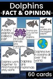 Dolphin Fact And Opinion Dolphin Facts Fact And Opinion Reading Strategies Anchor Charts
