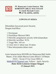 A complete information about the loker depnaker apk file you are downloading is provided before you download. Lowongan Kerja Batam Terbaru Hari Ini 2021