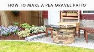 Fortunately, those who are working on a budget will find that it's easy to meet their financial goals when constructing a pea gravel outdoor living area. How To Make A Pea Gravel Patio In A Weekend Youtube