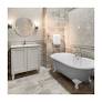Rustic Limestone Look Indoor Porcelain Tile from www.tileshop.com