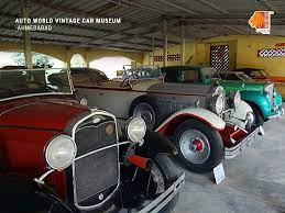 Auto World Vintage Car Museum In Ahmedabad Is Dedicated To A World Class Collection Of Vintage Cars Antique Vehicles Uti Car Museum Antique Cars Vintage Cars
