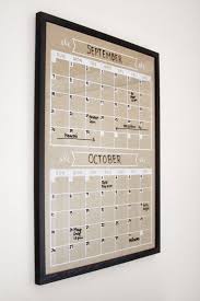 2 Month Calendar Vertical Family Planner Wall Calendar Blank Calendar Print Poster Size Family Planner Wall Dry Erase Calendar Family Planner