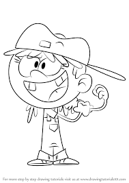 Free loud house coloring pages characters printable for kids. Learn How To Draw Lana Loud From The Loud House The Loud House Step By Step Drawing Tutorials