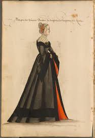1576 1600 Costumes Of Men And Women In Augsburg And Nuremberg Germany Europe Orient And Africa Bsb German Costume Historical Costume 16th Century Fashion