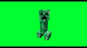 60 Fps Creeper Explosion Green Screen Template Blue Screen Version In Description Youtube