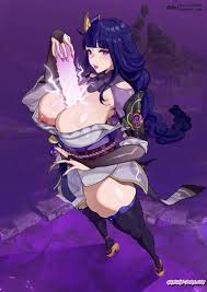 Baal large breasts • Genshin Impact Porn