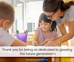 Maybe you would like to learn more about one of these? Thank You Message To A Nursery Teacher The Write Greeting