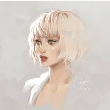 She Looks Like A Model What Do You Think Outstanding Artworks By Hiba Tan Face Drawing Digital Art Girl Digital Painting