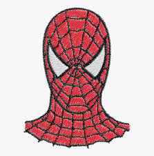How To Draw Spider-man Drawing Image - Spider Man Drawing Face Hd Png Download - Kindpng