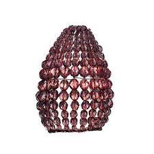 Glass Beaded Light Bulb Cover