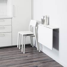 Norberg Table Murale A Rabat Blanc Ikea