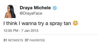Draya Says She Wants To Try Spray Tan Aka Demarco Murray Blacksportsonline