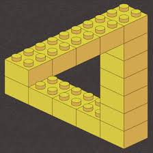 Lego Style Impossible Penrose Triangle Shape Essential T Shirt By Universalhuman Penrose Triangle Triangle Shape Impossible Shapes