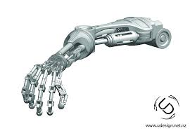 3d Ige Terminator T 800 Arm Formats Terminator Arms Format
