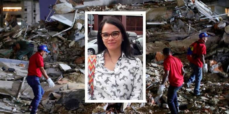 Ella era Natalia, otra víctima colombiana del terremoto en Venezuela