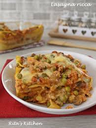 Lasagna Ricca Pasti Italiani Ricette Ricette Di Cucina