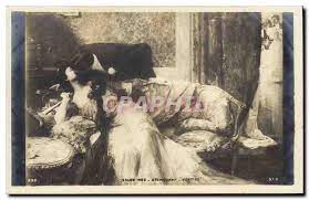 Le salon international de la. Carte Postale Ancienne Fantaisie Salon 1903 Etcheverry Vertige Manuscript Nbsp Nbsp Paper Nbsp Collectible Cpaphil