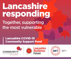 The number of fully vaccinated adults continues to rise. Lancashire Covid 19 Community Support Fund