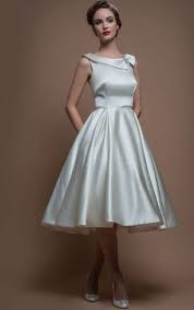 Image Result For Fashionable 40 Year Old Woman Tea Length Wedding Dress Short Wedding Dress A Line Wedding Dress