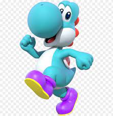 Blue yoshi super mario world. Mkdx Light Blue Yoshi Super Mario Run Characters Png Image With Transparent Background Toppng
