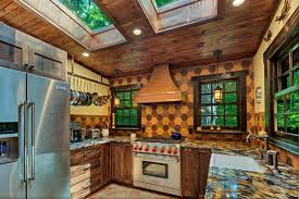 rustic barn wood kitchen interlaken new
