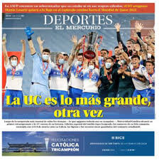 Nadie puede poner en discusión la justicia del tercer título obtenido por universidad católica. Lasportadasdetuvida On Twitter 2021 Febrero 11 Portada Ucatolica Tricampeon