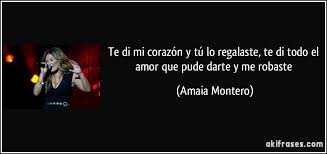 We did not find results for: Te Di Mi Corazon Y Tu Lo Regalaste Te Di Todo El Amor Que