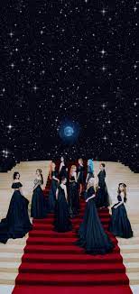Me as a wolf demon like loona: Loona 12 00 4th Teaser Wallpapers Group Heejin Hyunjin Loona