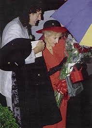 The other answer has it the wrong way around, actually. Brian May And Anita Dobson Wedding Reports