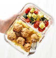 This delicious pasta casserole is one of our favorite quick weeknight dinners. Chicken Meatballs Two Ways Meal Prep Lunches Project Meal Plan