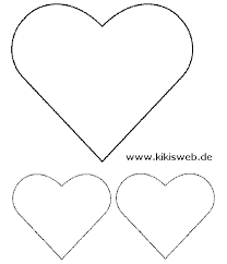 Herz zum ausdrucken / herz liebe bild clipart : Vorlage Herzen