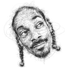 Drawing In Pencil Scribbles Snoop Dogg By Vince Low Scribble Drawings Scribble Art Scribble Drawing