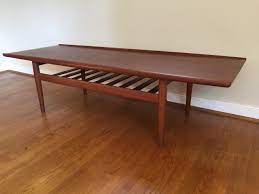 Vidaxl reclaimed teak wood set of 3 nesting side end coffee tables lamp stands. 24 Teak Coffee Table Made In Denmark Teak Coffee Table