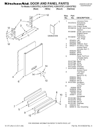 Maybe you would like to learn more about one of these? Kitchenaid Kudk03itbl2 Parts List Pdf Download Manualslib