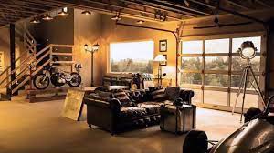 Man caves can be equipped with accessories such as refrigerators, vending machines,putting greens, kegerators, giant tvs, musical instruments check out our gallery of garages that redefine what a man cave can be. 50 Man Cave Garage Ideas
