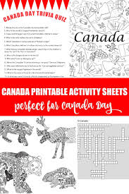 If i don't take it with zofran, i get nau. Free Printable Canada Activity Pages Creative Cynchronicity