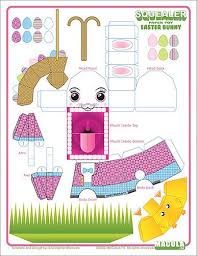 Bunny Squealer Paper Dolls Printable Paper Toy Box Paper Toys