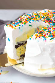 I told you i was doubting tom. Easiest Ice Cream Cake Recipe Any Flavor You Want To Make